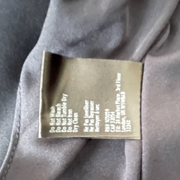 BHLDN Halter-Neck Navy Maxi Dress w/ side-slit. Never worn! - Picture 6 of 12